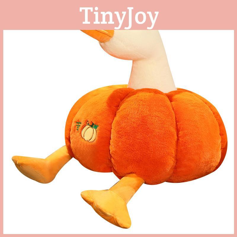 Pumpkin Duck Plush Toy Cute Gift For Kids And Animal Lovers