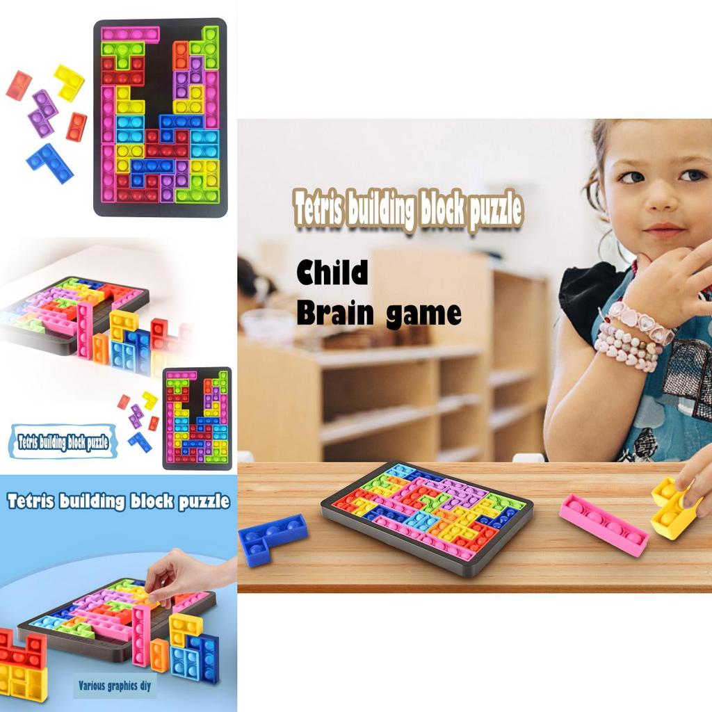 Tetris Blocks Puzzle Game For Stress Relief Perfect For Sensory Play And Fun