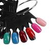 10 Sheet Total 60 Tips Nails Sticks Supplies for Polish Display and Home DIY