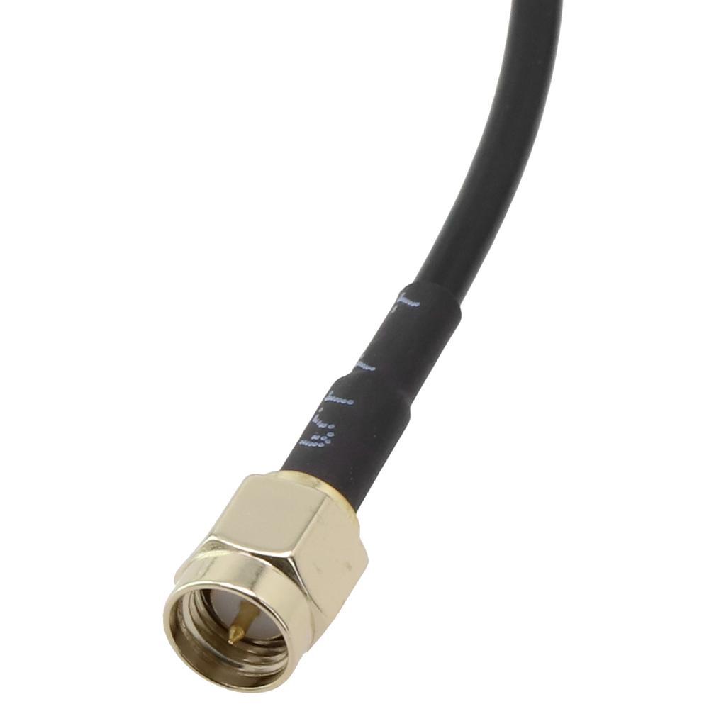 FM/AM DAB Radio Active Antenna Car Aerial Splitter Adapter Cable SMA Converter Radio Signal Amplifiers Antennas Signal Booster