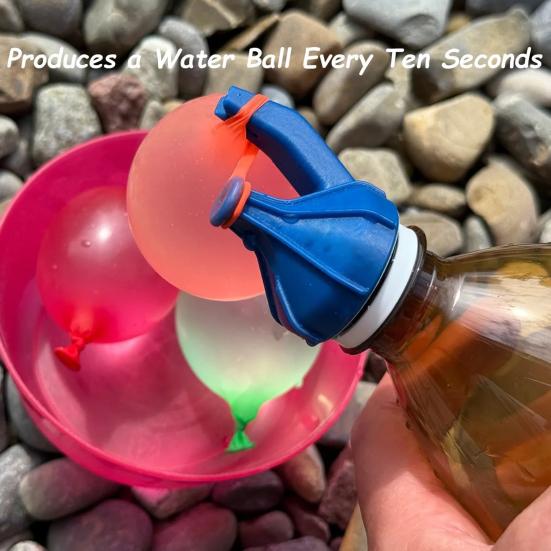 6 ks Nástroj na plnění vodních balónků Rychlé plnění Gadget Snadné plnění Vodní balón Samouzavírací Plnička vodních balónků Zábavná rodinná hračka na vodní bitvu Dárky
