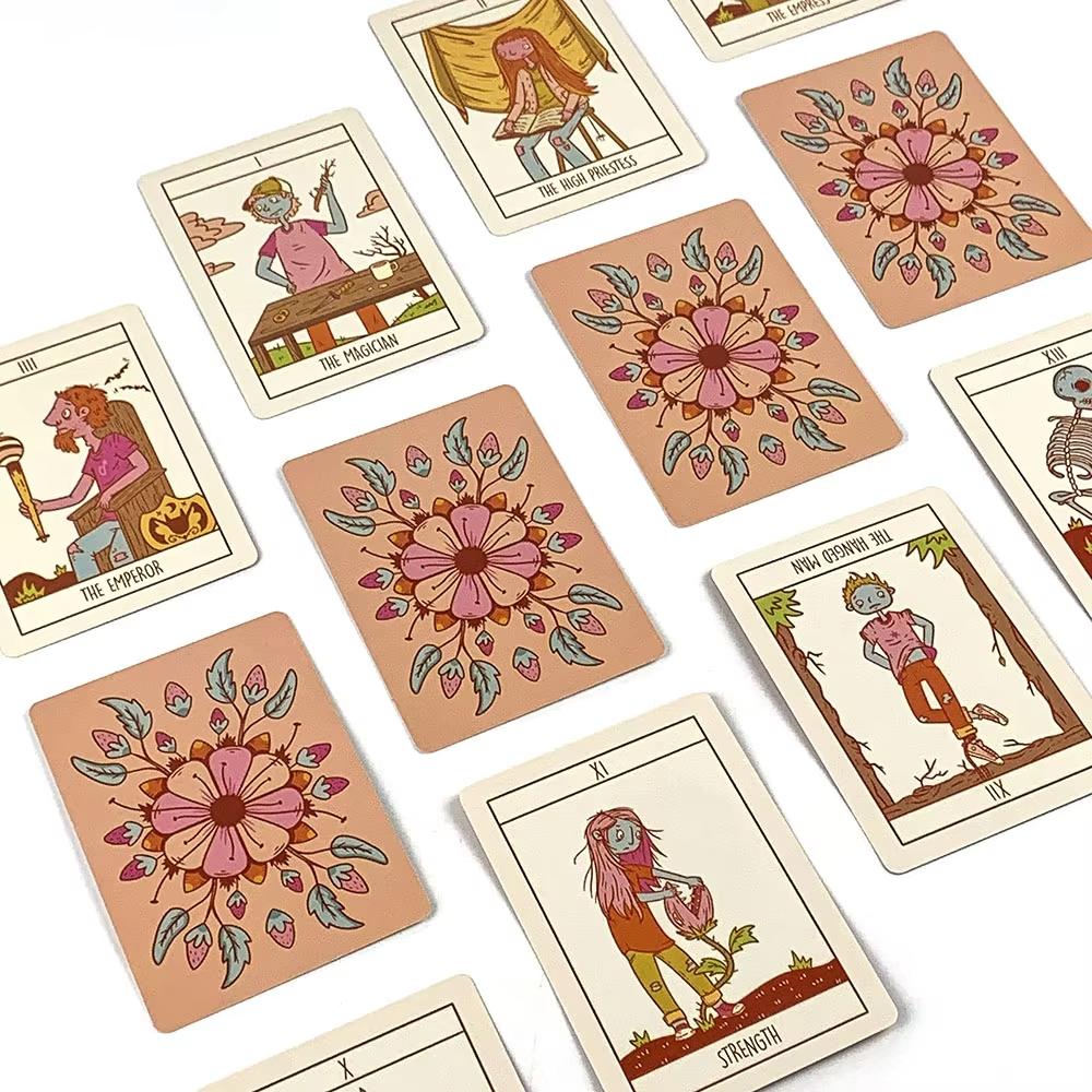 10.3*6cm ARI Baby Tarot: 78 Pcs Joyful Whimsical Cute Baby Cartoon Cards, A Magical and Intuitive 78-card Tarot Deck