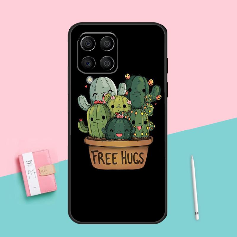 Plant Cactus For Samsung Galaxy M52 M32 M06 M16 M13 M14 M33 M12 M31 M55 M15 M11 M21 M35 M53 M34 M54 Case