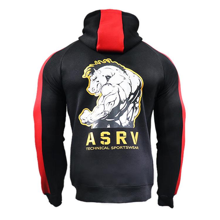 Autumn and Winter Plus Velvet Sweater Men's Sports Zipper Autumn and Winter Classic Plus Velvet Hooded Sports Casual
