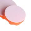 Jeu de 6 tampons de polissage de 4 pouces avec adaptateur pour perceuse M10 pour polissage de voiture, cirage, tampons de polissage Orange Blanc Laine Mousse