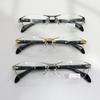 Brand High Definition Presbyopia Glasses Frame Men 2025 New Women Rimless Prescription Square Eyeglasses Reading Eyeglasses