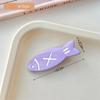 Sweet Cute Candy Color Fish Hair Side Clips Female Broken Hair Duckbill Clip Children Do Not Hurt The Side Forehead Bangs Clip