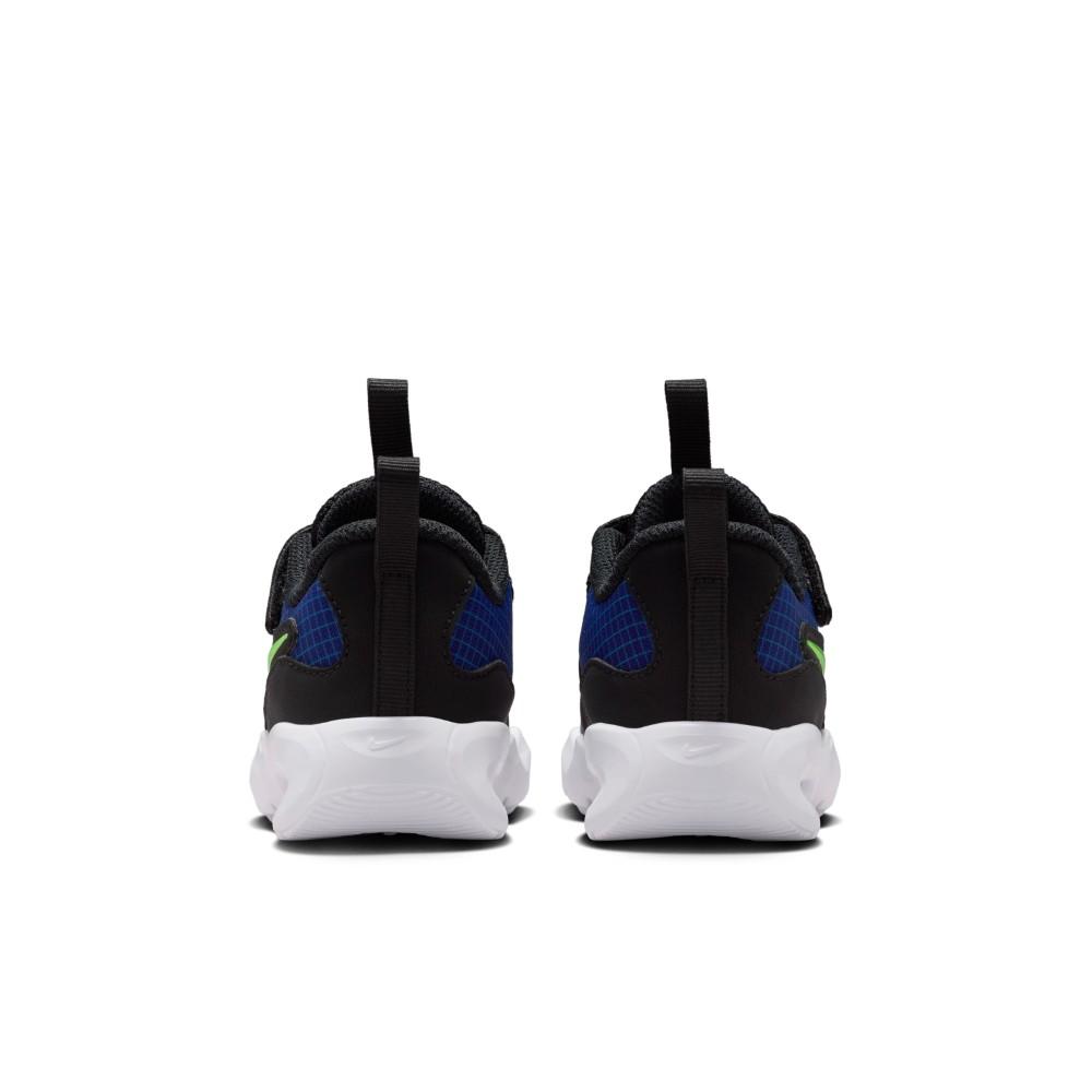 Nike Air Max Nova Low Top Toddler Shoes Black Blue Infant And Toddler FN4461-400
