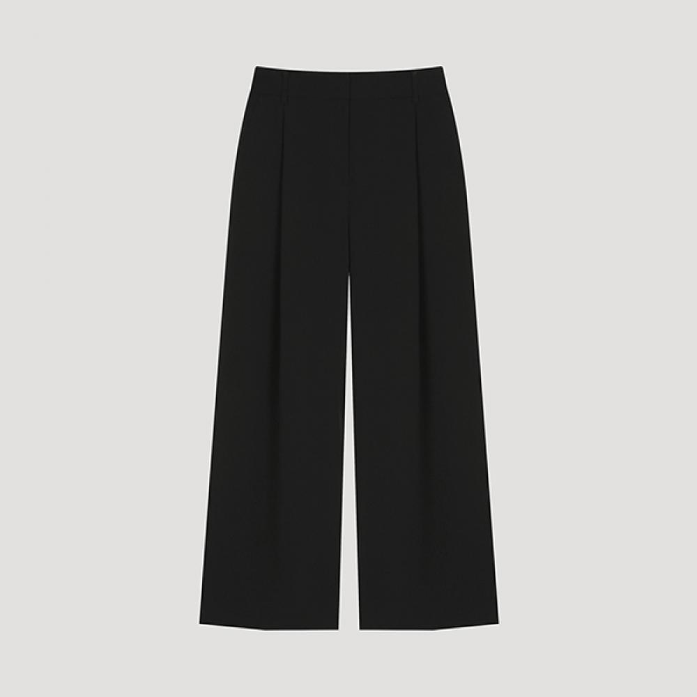

Она S miss One Tuck Straight Set Up брюки SwSSlo21010 Bk blacks/55