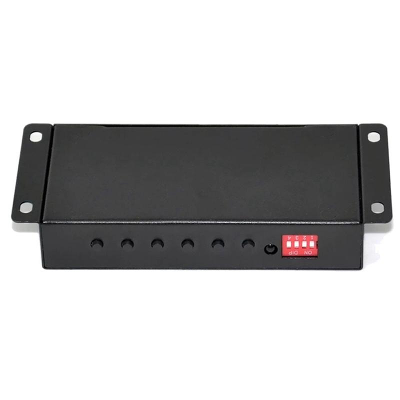 Car 4-Channel Driving Recorder Switcher Control Car Cameras IR Control Switch Combiner Box Fit For 360° Panoramic Image