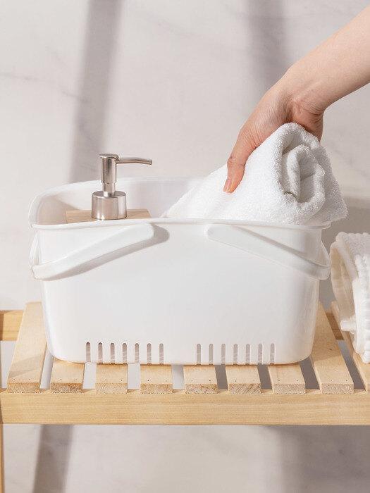 BLANC Корзина для ванной white