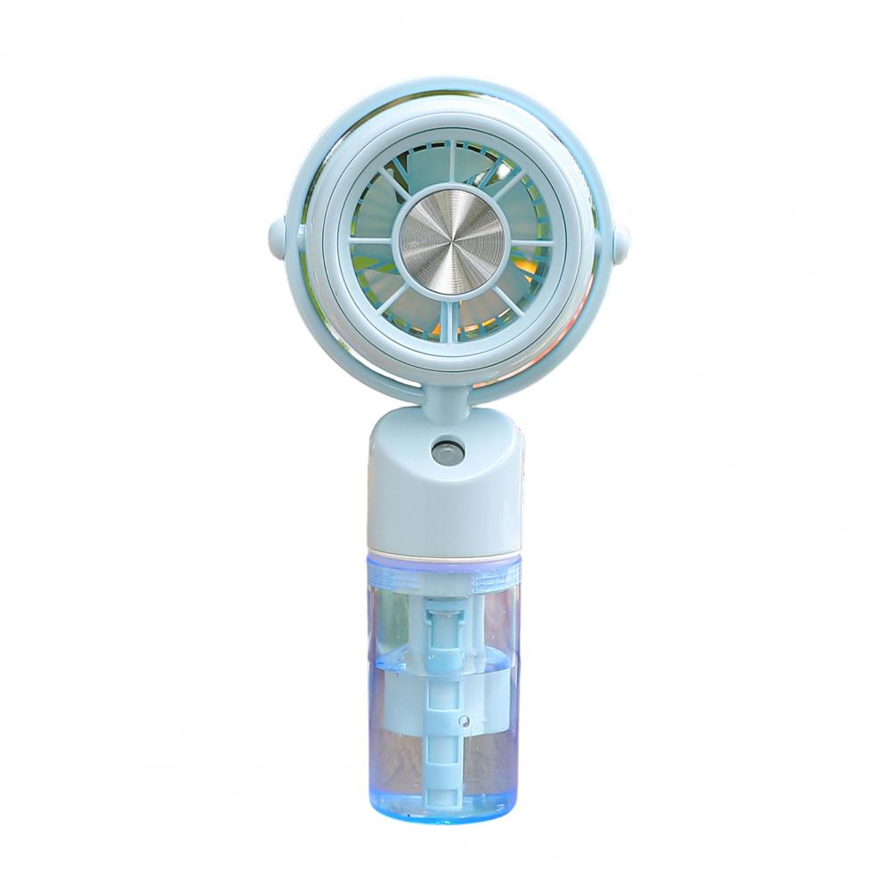 Summer Misting Handheld Fan with USB Charging Portable Mini Cooling Fan with Water SprayDesktop Fan for Outdoor Office