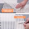 Door Mats & Floor Mats Splicing Mat White 30 Centimetre X 2 Pieces Non Slip Waterproof