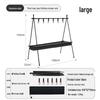 ENJOY SPACE Portable Outdoor Camping Storage Rack