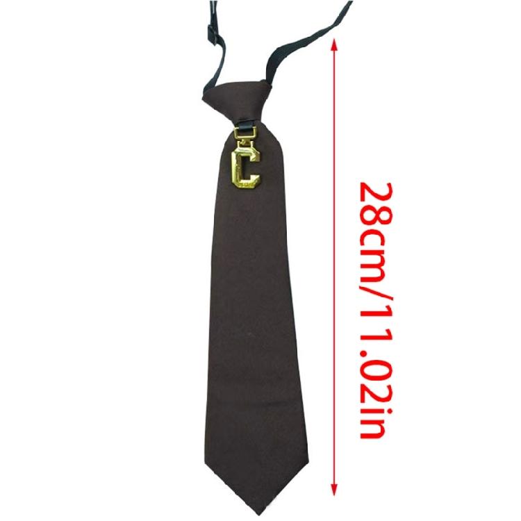 2000s School Uniform Tie Steampunk Fashion Anime Costume Neck Tie Party Neckwear