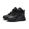 LiNing Walker Reflective Mid-Top Youth Running Shoes Kids Running Shoes Black YKER004-13