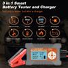 Lancol CAT200 2 In 1 Full Automatic Car Battery Charger and Tester LCD Screen 12V 3A Battery Analyzer Lead Acid Battery Portable