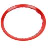 4PCS Wheel Hub Ring Centric Decoration Spacer Aluminium Alloy for Car ModificationRed