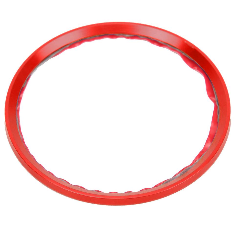 4PCS Wheel Hub Ring Centric Decoration Spacer Aluminium Alloy for Car ModificationRed