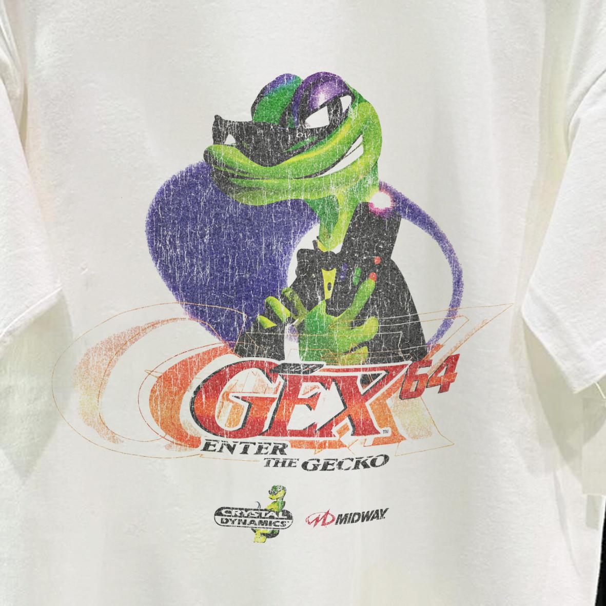 98 Enter The Gecko Promo T-Shirt White XXL 3XL