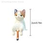 4pcs Cute Car Center Console Decoration Ornaments Kitten Action Figure Auto Dashboard Rearview Mirror Decoration Car Accessories