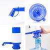 manual water bottle pump simple drinking water pump simple portable manual dispenser pump 1 piece blue