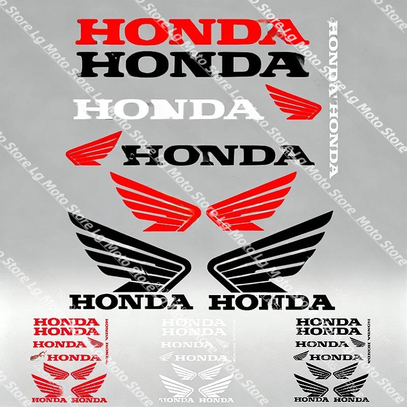 AAADH1 New For Honda Sticker Wing Decal Motorcycle Logo Kit For HONDA Hornet NT1100 CBR650R CB500 Shadow PCX VFR750 XADV Forza Monkey
