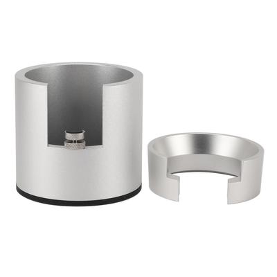 Porte-filtre à café avec entonnoir de dosage 58mm Alliage d'aluminium Rond Porte-filtre de machine à café