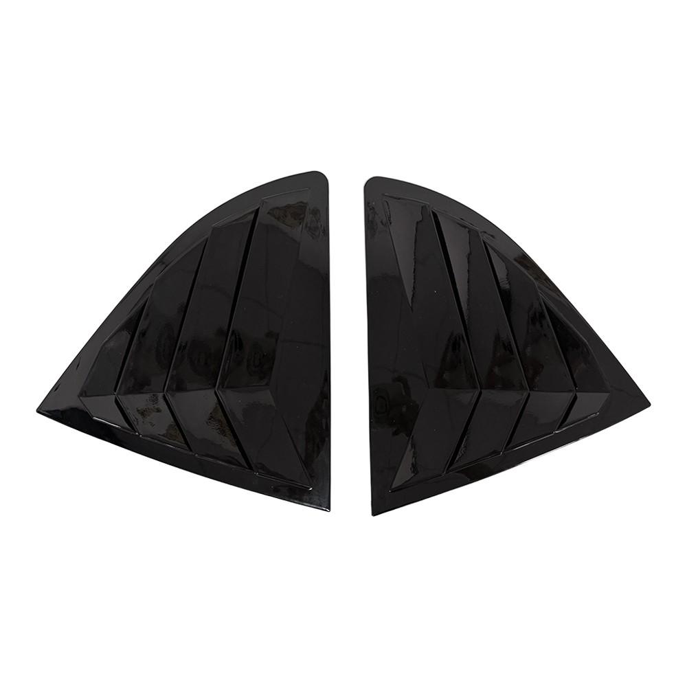 

Для Hyundai IX25 2024 Задняя оконная жалюзи-шторка, боковая вентиляционная накладка, наклейка, козырек, наружные аксессуары Gloss Black