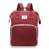 Baby Diaper Backpack Folding Crib Maternity Care Mommy Bag Large Capacity Going Out Picnic Travel Baby Lying Down Sleeping