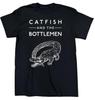 Catfish And The Bottlemen Band Album Katoen Zwart vintage T-shirt