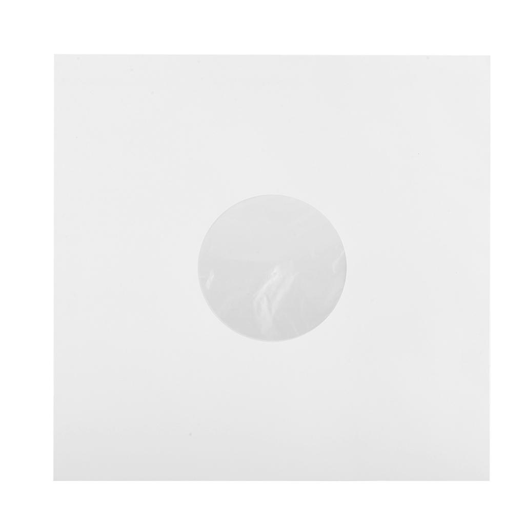 20PCS 12inch Vinyl Record Cover Anti Static CD Player Protective Case with Inner Bag