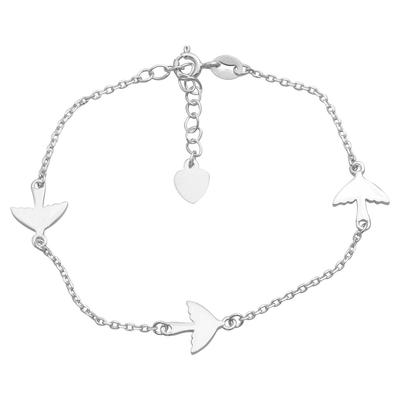 Silver Bracelet Without Stones, Product Weight 2.09 Gr (2183877)