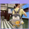 Fun Penguin Cartoon Backpack With Spacious Compartments For Girls Casual Wear