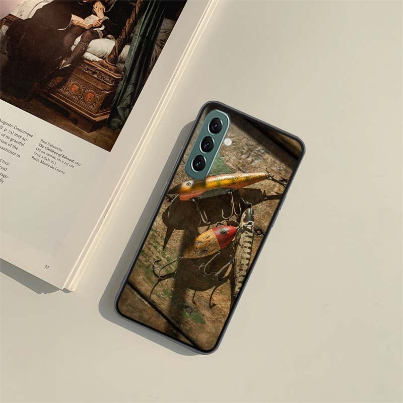 Fischerei Profi Köder Gelenkköder Handyhülle für Samsung A54 A14 A24 A34 A17 A37 A57 A55 A35 A25 A15 A07 A05S A04S A12 A22 A3