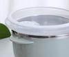 304 Stainless Steel Large Capacity Instant Noodle Noodle Lunch Bowl with Lid Japanese Salad Cup for Kids Food | Lunch Box (Green)