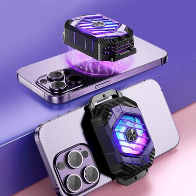 X65 Phone Cooler for IPhone 14 Prp Max Samsung Mute Semiconductor Cooling Fan for PUBG Game Cool Heat Sink for Live Dropship