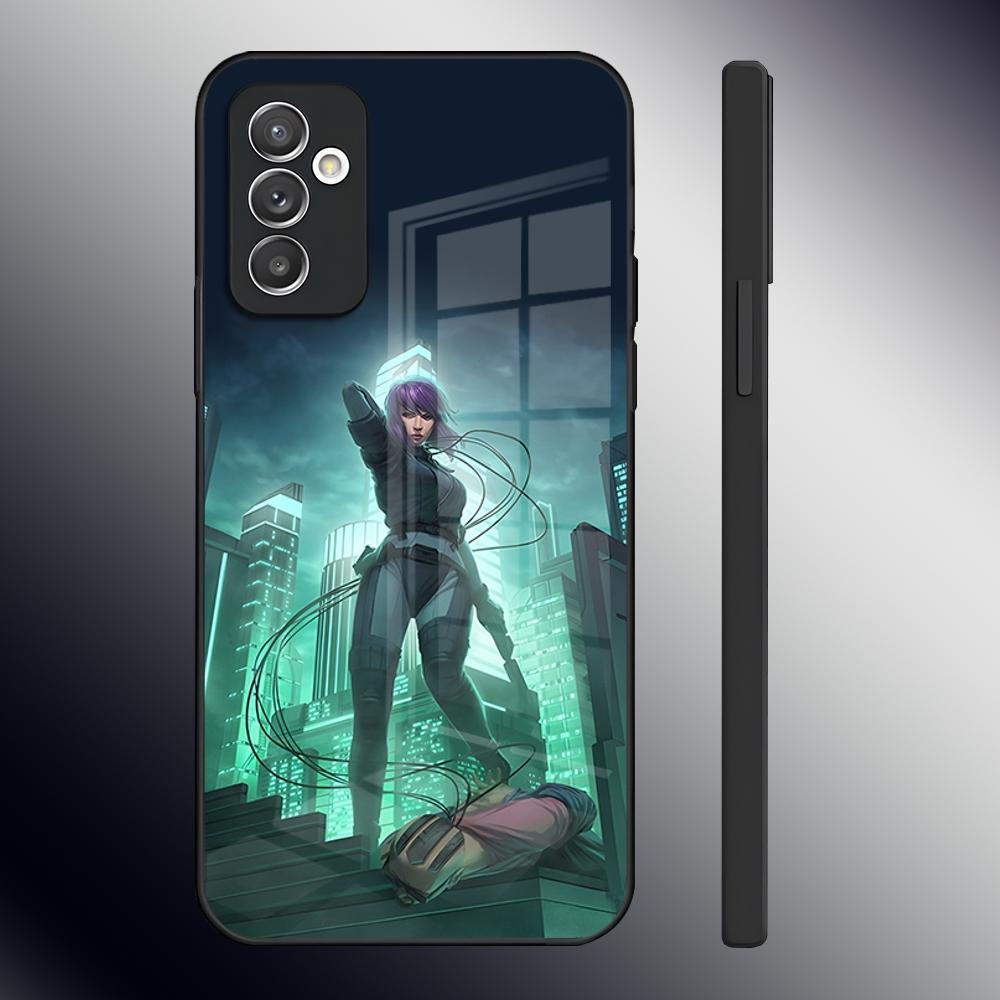 Anime G-Ghost In The Shell Phone Case For Samsung S26 S24 Ultra S23 S22 S21 Fe S25 Plus A54 A34 A24 A53 A13 A16 Glass Cover