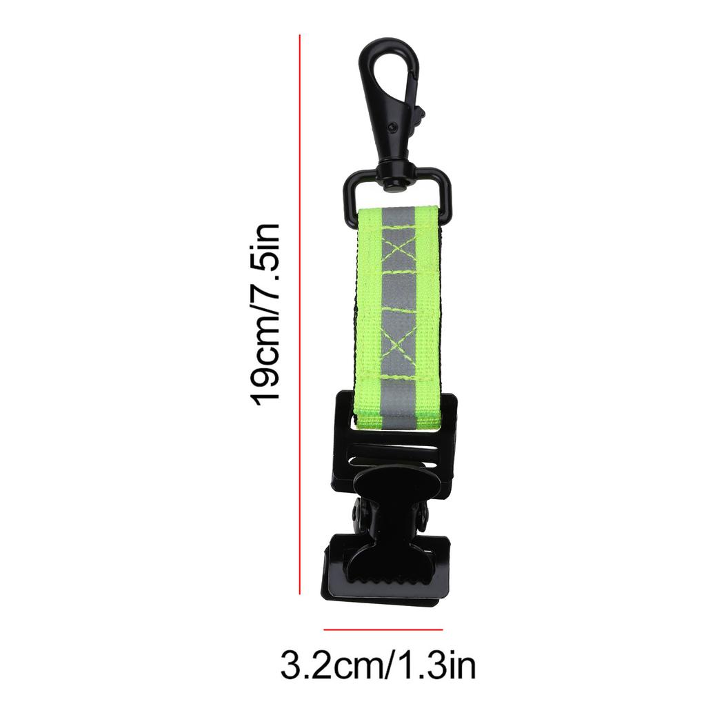 Curea pentru mănuși pentru echipament de prelevare a pompierilor de rezistență cu reflectoare
