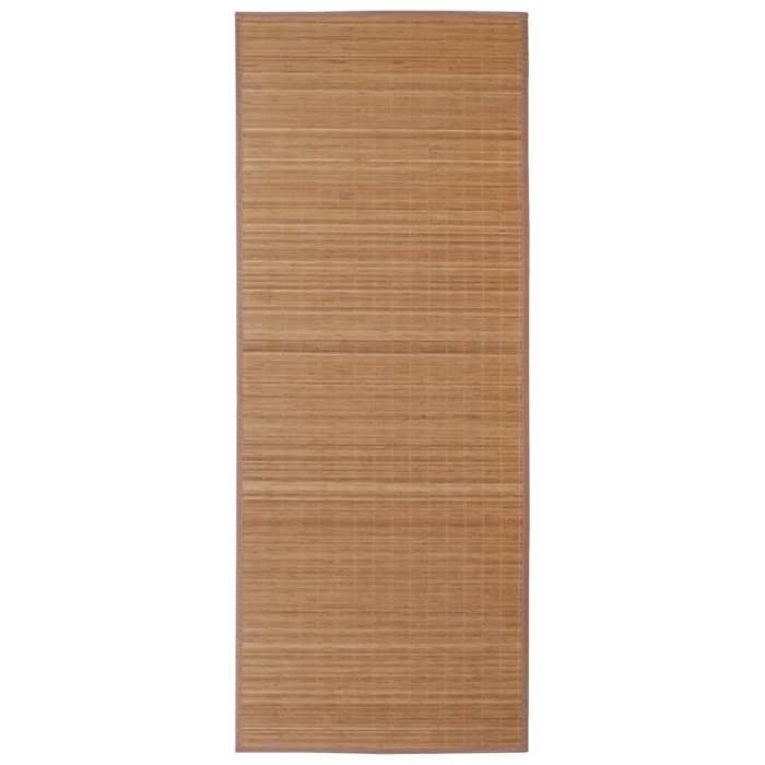 Tapis - vidaXL - Rectangulaire - 80 x 300 cm - Bambou - Antidérapant PVC