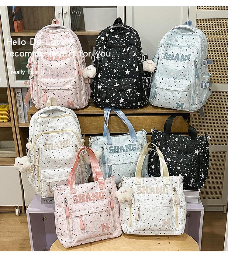Japanischer Stern Rucksack: Hochwertig, süß und leicht für Studenten