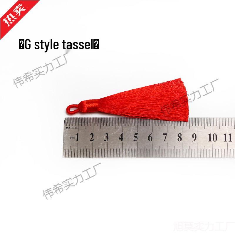 Red Chinese Knot & Ping an Buckle Pendant with Tassel, Year of the Horse Decoration