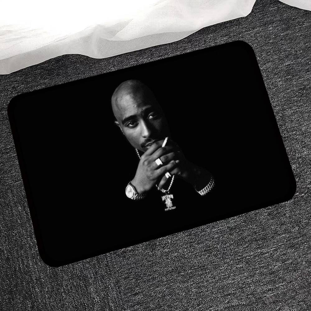 Rapper T-Tupac S-Shakur Küchenmatte Billiger Rutschfest Modernes Wohnzimmer Balkon Bedruckt Modernes Wohndekor
