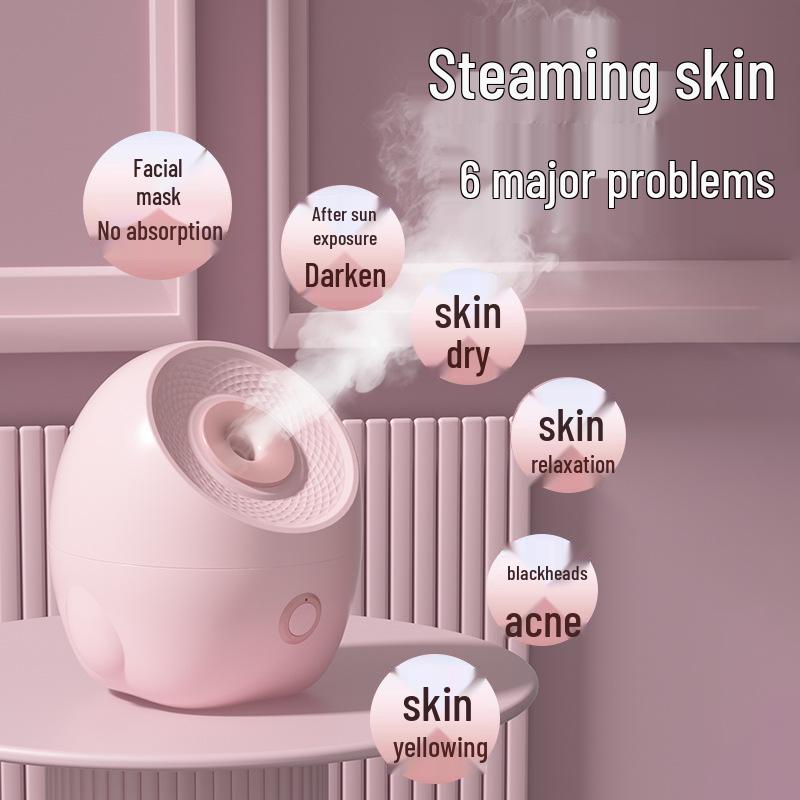 Nano Mist Facial Steamer: Hydrating & Pore-Opening Humidifier for Home