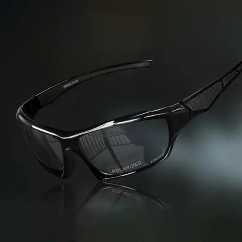 Sports Polarized Sunglasses Lightweight Night Vision Male Shades Cycling Driving Fishing Mirror Colorful Film Sunglass For Men
