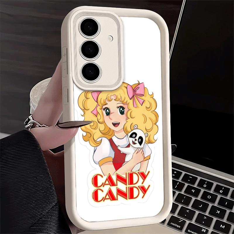 Phone Case for Samsung Galaxy A17 A16 A15 A14 A13 Anime Candy Candy A56 A36 A26 A55 A35 A25 A54 A34 A24 A53 A33 A23 A07 A06