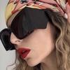 Premium Big Frame Cat Eye Butterfly Sunglasses ladies Vintage Trendy Sun Glasses Punk Oversized Luxury  Design Wide Leg Shades UV400