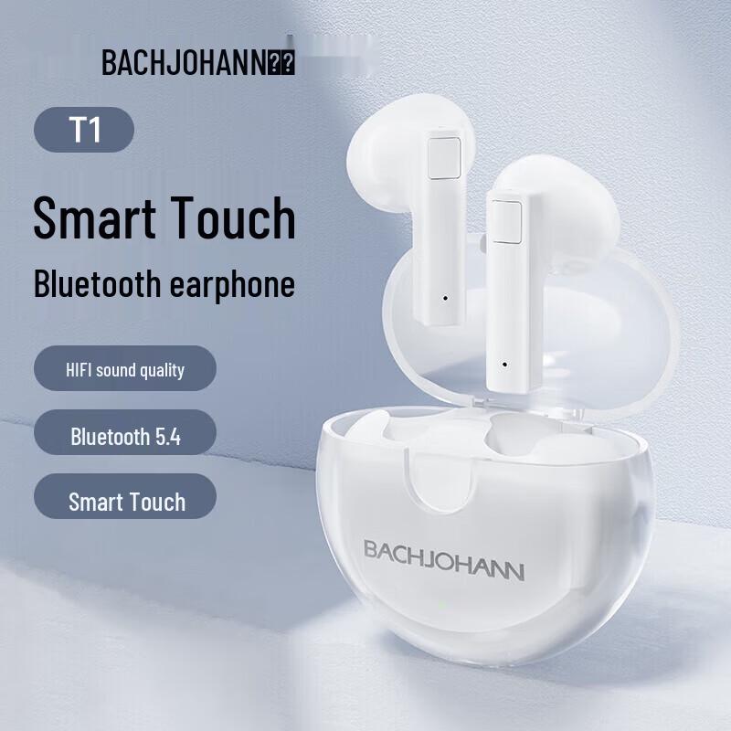 Bach Johann T1 Smart Noise-Cancelling True Wireless Earbuds