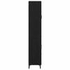 Highboard in Black Oak Look 69.5 x 34 x 180 cm Particleboard
