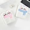 A6 Kpop Photocard Binder Cover Cute Dog Cats Plush Refillable Pages 6 Rings Cartoon Binder Photo Album Shell Organizers
